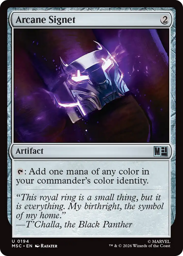Arcane Signet (0194) [Marvel Super Heroes Commander] | Exor Games Truro