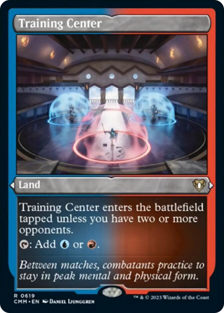 Training Center (Foil Etched) [Commander Masters] | Exor Games Truro