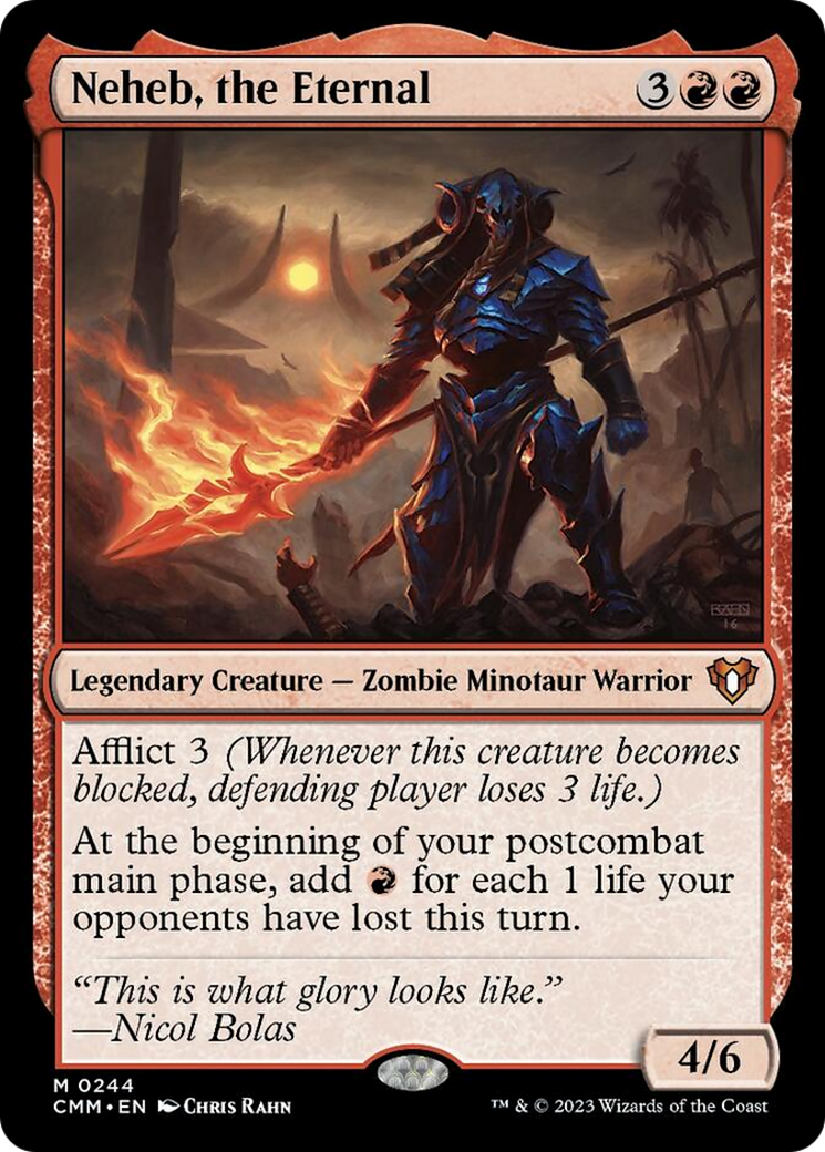 Neheb, the Eternal [Commander Masters] | Exor Games Truro