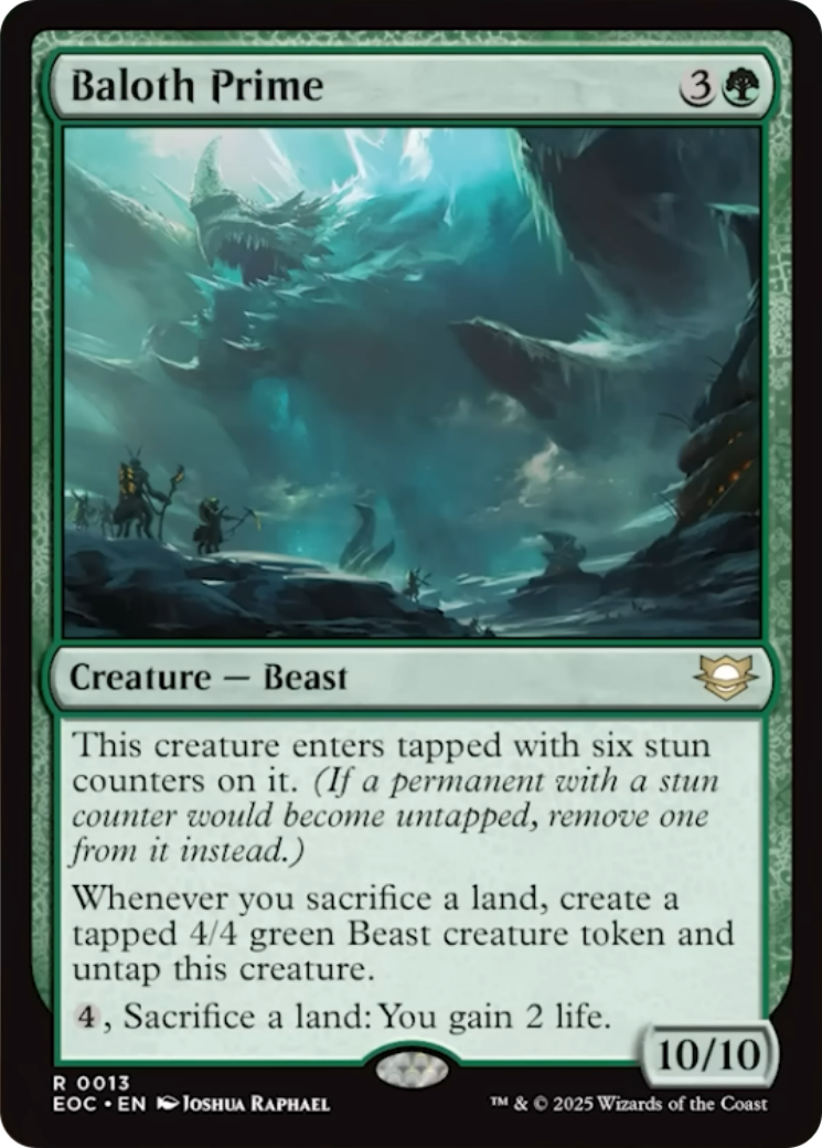 Baloth Prime [Edge of Eternities Commander] | Exor Games Truro