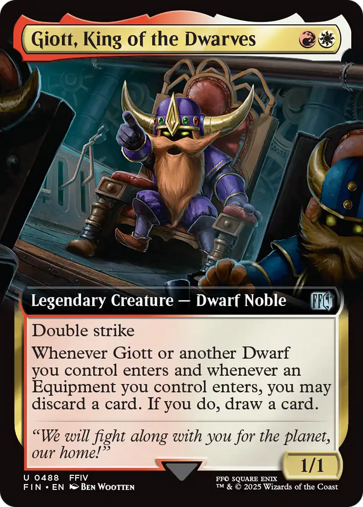 Giott, King of the Dwarves (Extended Art) [FINAL FANTASY] | Exor Games Truro