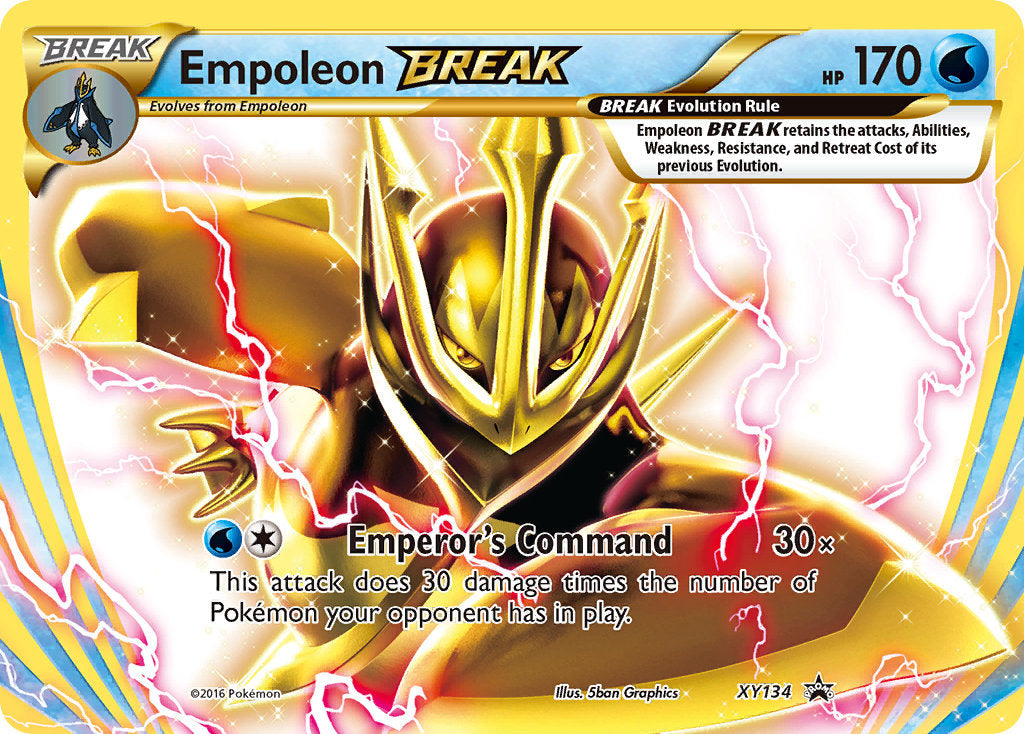 Empoleon BREAK (XY134) [XY: Black Star Promos] | Exor Games Truro