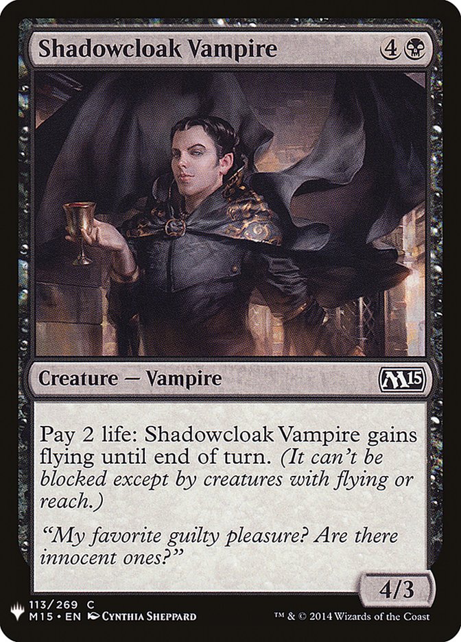 Shadowcloak Vampire [Mystery Booster] | Exor Games Truro