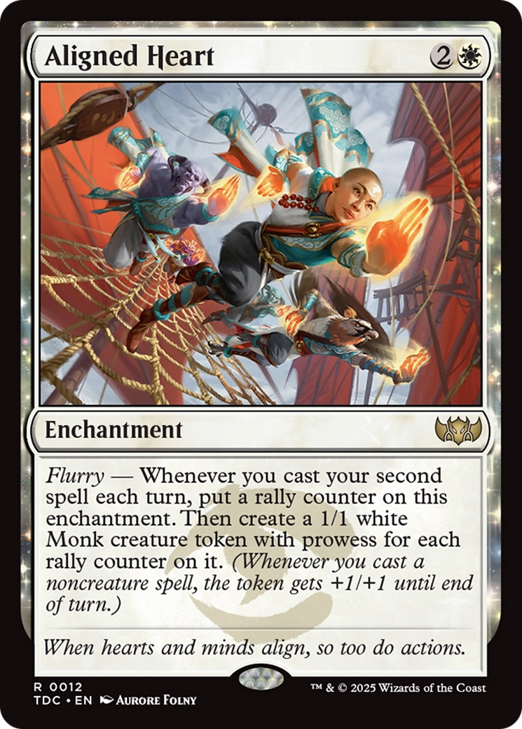 Aligned Heart [Tarkir: Dragonstorm Commander] | Exor Games Truro