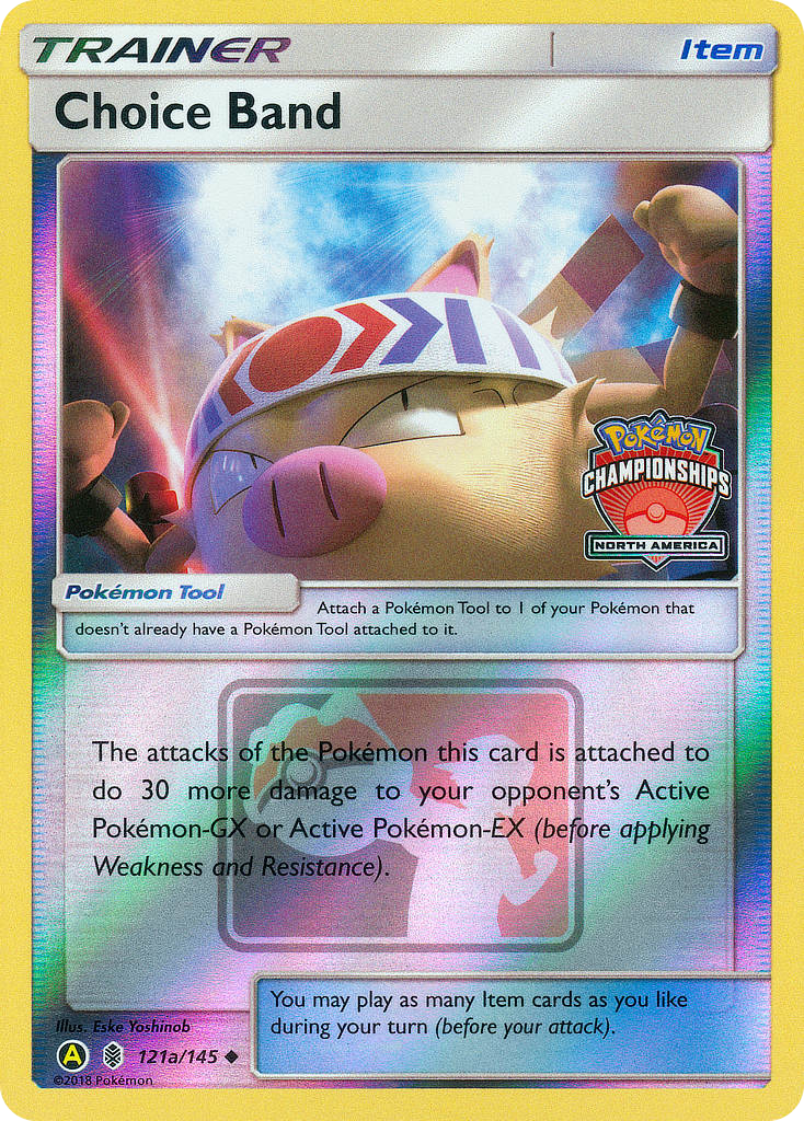 Choice Band (121a/145) (North America Championships) [Sun & Moon: Guardians Rising] | Exor Games Truro