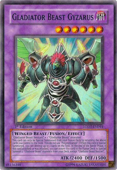 Gladiator Beast Gyzarus [LODT-EN044] Super Rare | Exor Games Truro