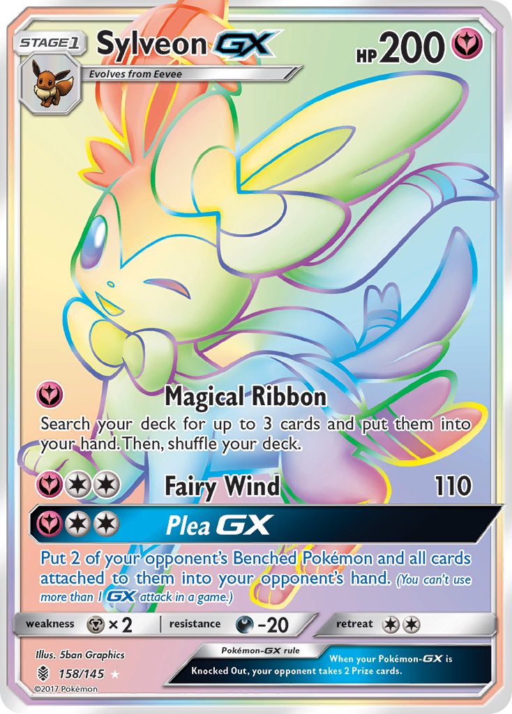 Sylveon GX (158/145) [Sun & Moon: Guardians Rising] | Exor Games Truro