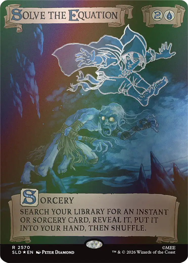 Solve the Equation (2570) (Out Of Sight Foil) [Secret Lair Drop Series] | Exor Games Truro