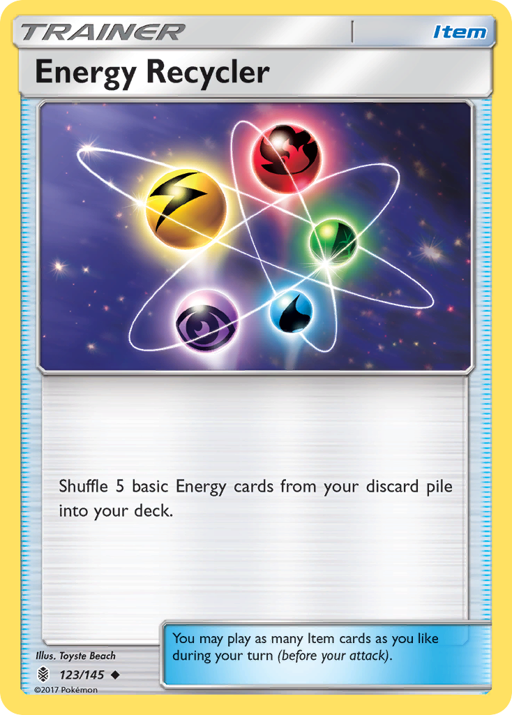 Energy Recycler (123/145) [Sun & Moon: Guardians Rising] | Exor Games Truro