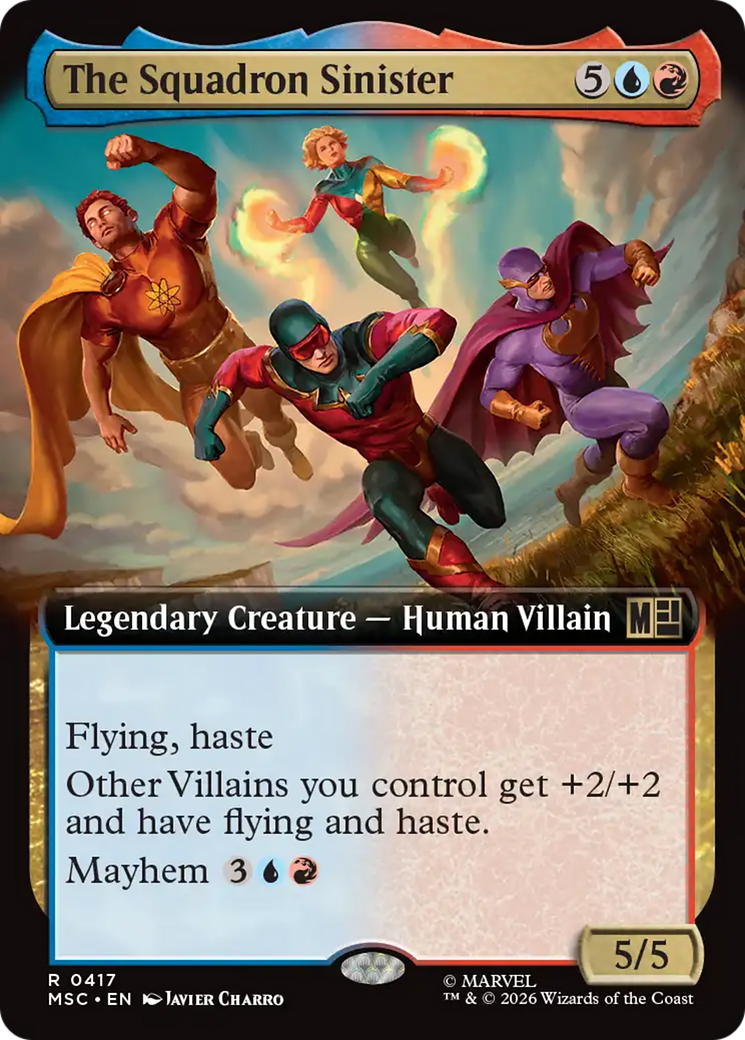 The Squadron Sinister (Extended Art) [Marvel Super Heroes Commander] | Exor Games Truro