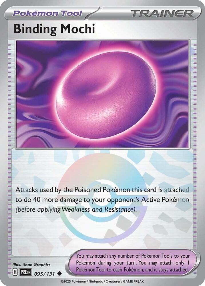 Binding Mochi (095/131) (Poke Ball Pattern) [Scarlet & Violet: Prismatic Evolutions] | Exor Games Truro