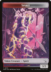 Monk // Spirit (13) Double-Sided Token [March of the Machine Tokens] | Exor Games Truro