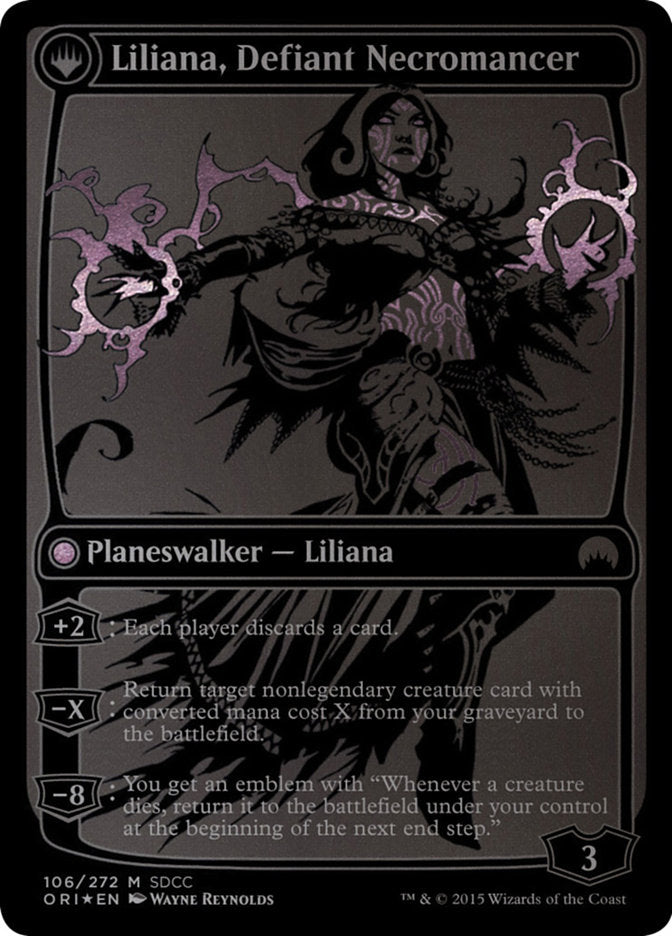 Liliana, Heretical Healer // Liliana, Defiant Necromancer [San Diego Comic-Con 2015] | Exor Games Truro