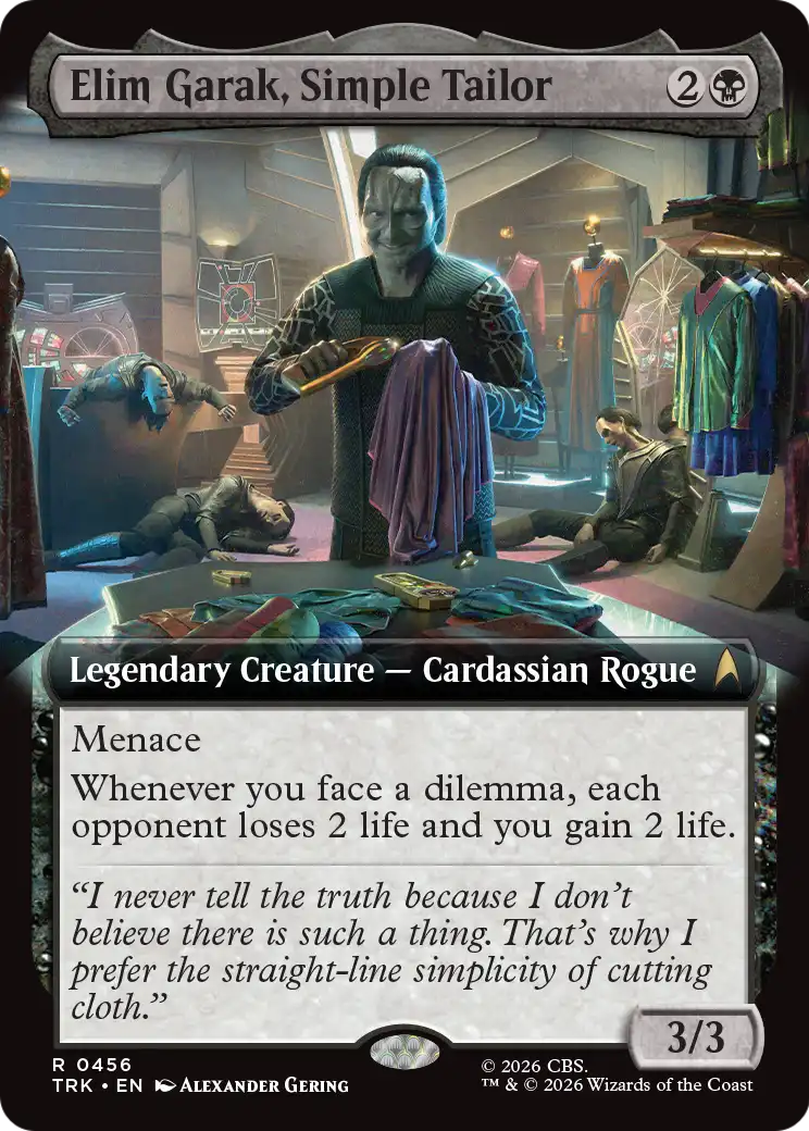 Elim Garak, Simple Tailor (Extended Art) [Star Trek] | Exor Games Truro