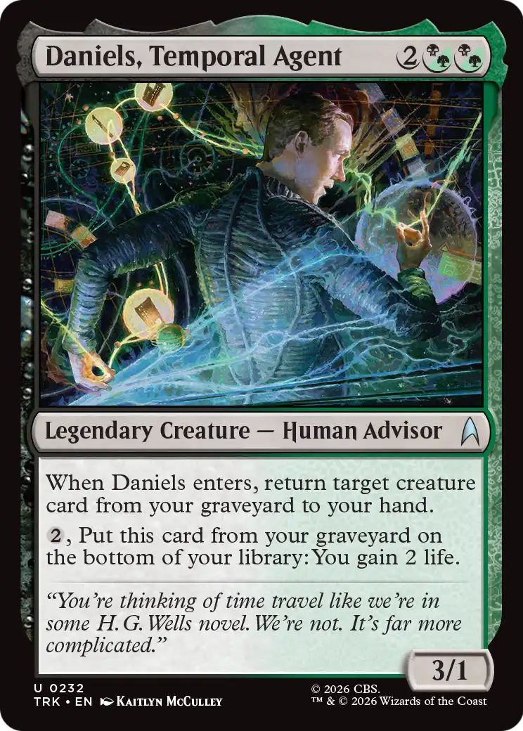 Daniels, Temporal Agent [Star Trek] | Exor Games Truro