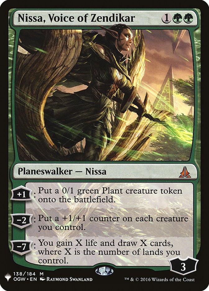 Nissa, Voice of Zendikar [Mystery Booster] | Exor Games Truro