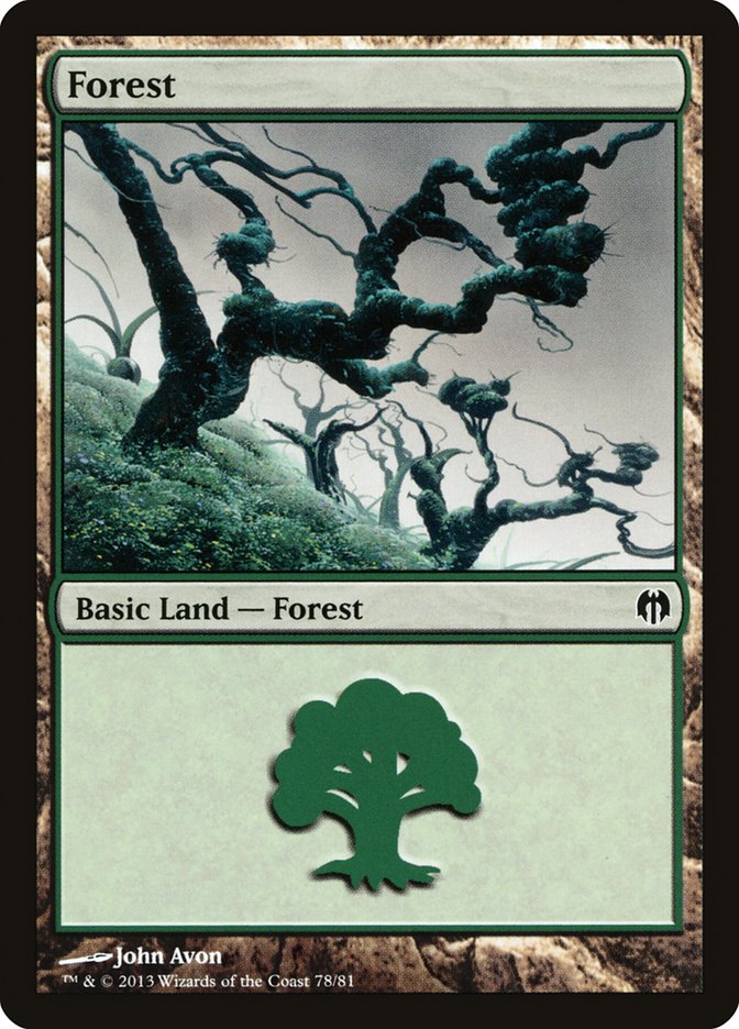 Forest (78) [Duel Decks: Heroes vs. Monsters] | Exor Games Truro