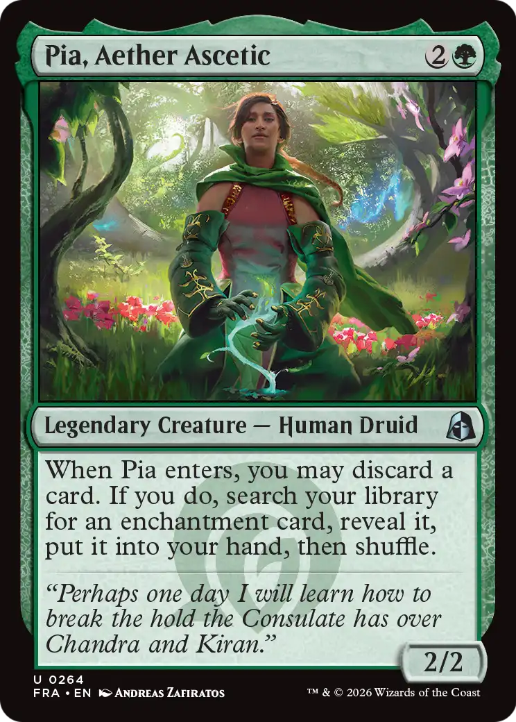 Pia, Aether Ascetic [Reality Fracture] | Exor Games Truro