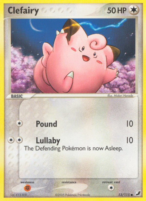 Clefairy (53/115) [EX: Unseen Forces] | Exor Games Truro