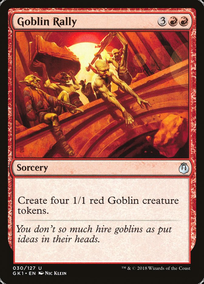 Goblin Rally [Guilds of Ravnica Guild Kit] | Exor Games Truro