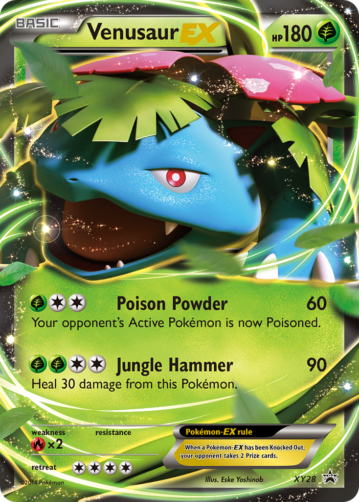 Venusaur EX (XY28) [XY: Black Star Promos] | Exor Games Truro