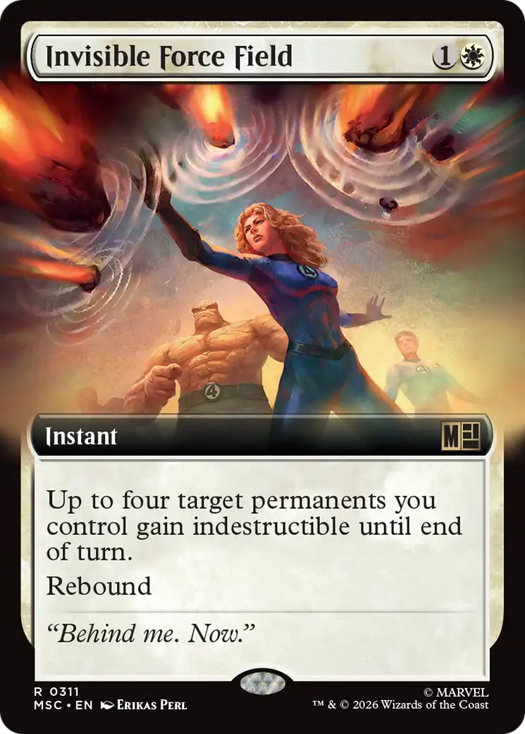 Invisible Force Field (Extended Art) [Marvel Super Heroes Commander] | Exor Games Truro