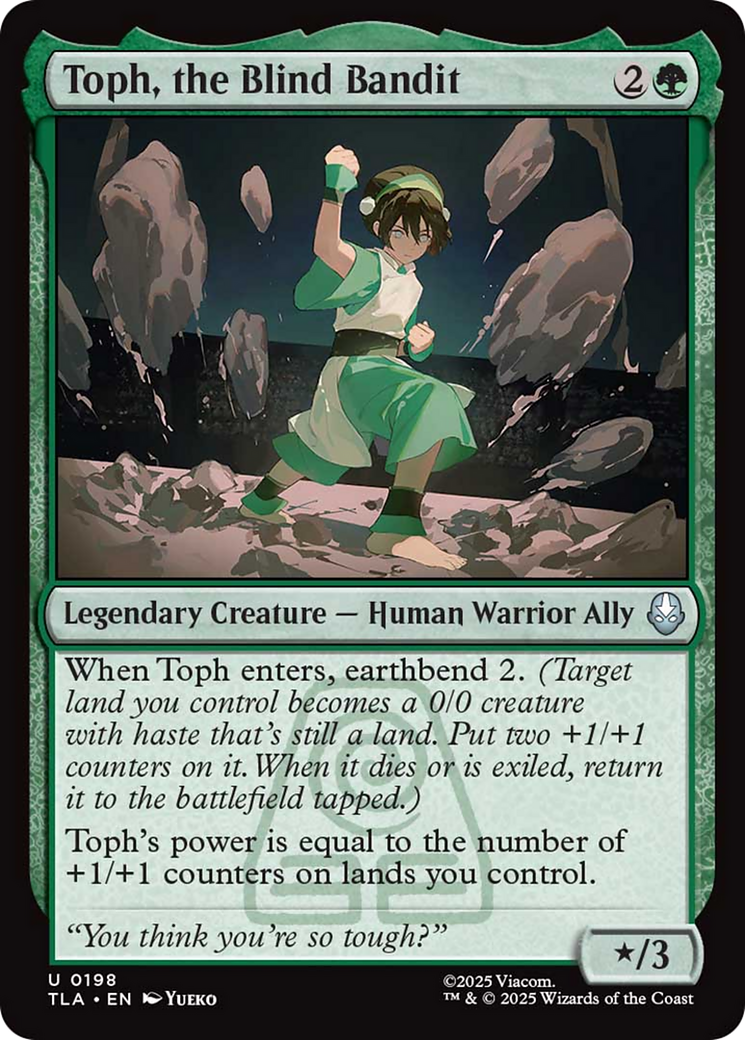 Toph, the Blind Bandit [Avatar: The Last Airbender] | Exor Games Truro