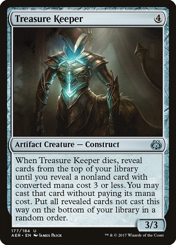 Treasure Keeper [Aether Revolt] | Exor Games Truro