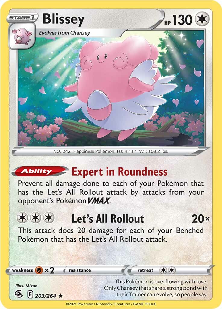 Blissey (203/264) [Sword & Shield: Fusion Strike] | Exor Games Truro