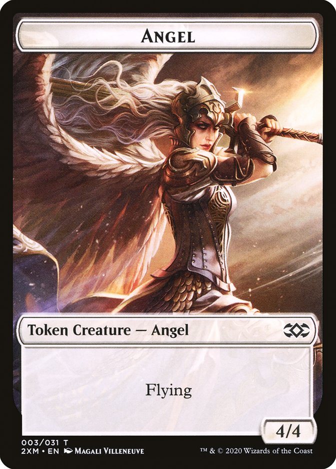 Angel Token [Double Masters Tokens] | Exor Games Truro