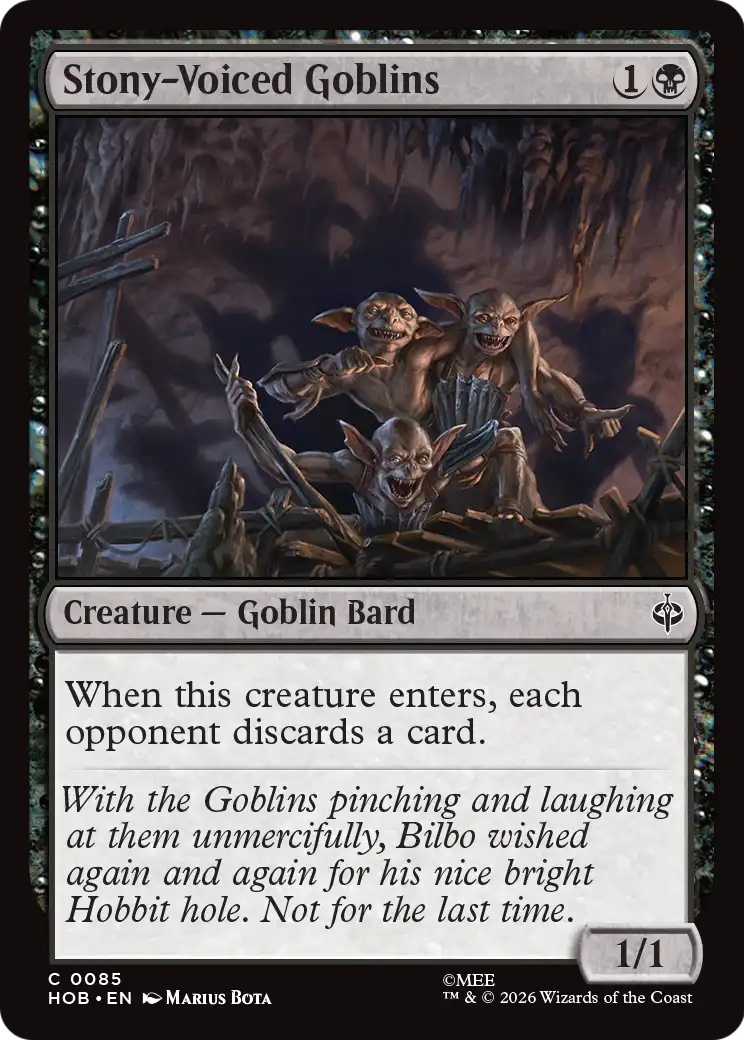 Stony-Voiced Goblins [The Hobbit] | Exor Games Truro