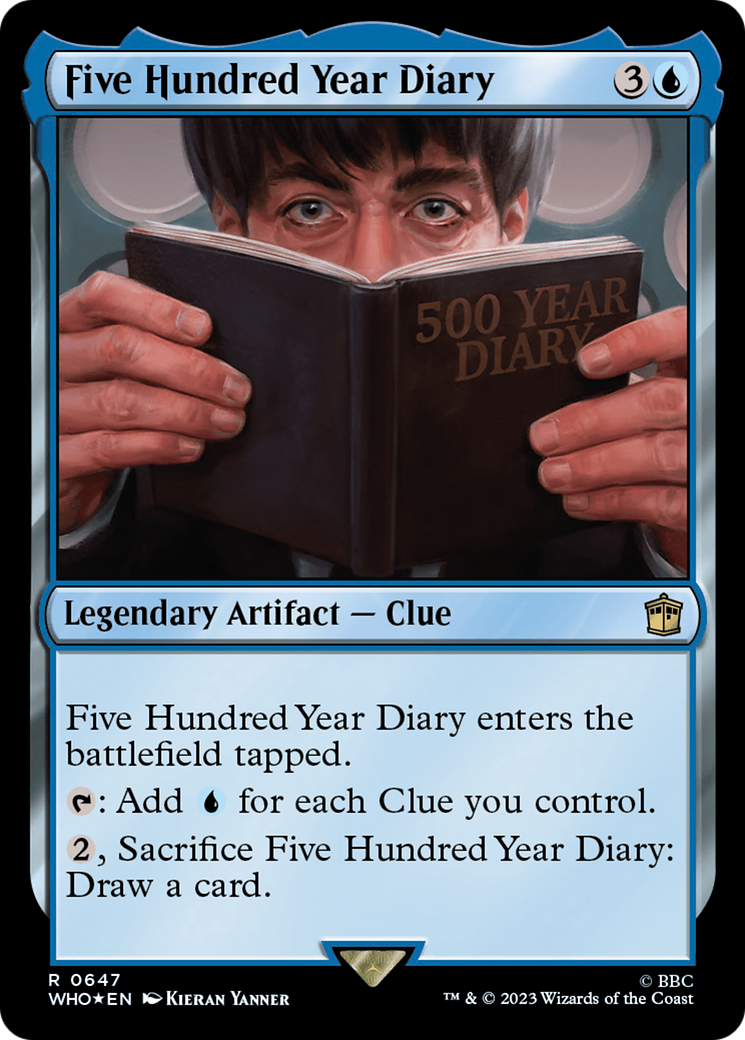 Five Hundred Year Diary (Surge Foil) [Doctor Who] | Exor Games Truro