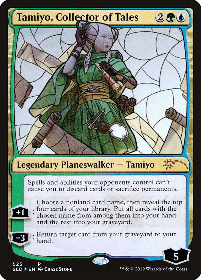 Tamiyo, Collector of Tales (Stained Glass) [Secret Lair Drop Promos] | Exor Games Truro