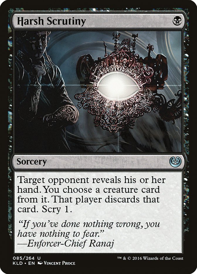 Harsh Scrutiny [Kaladesh] | Exor Games Truro