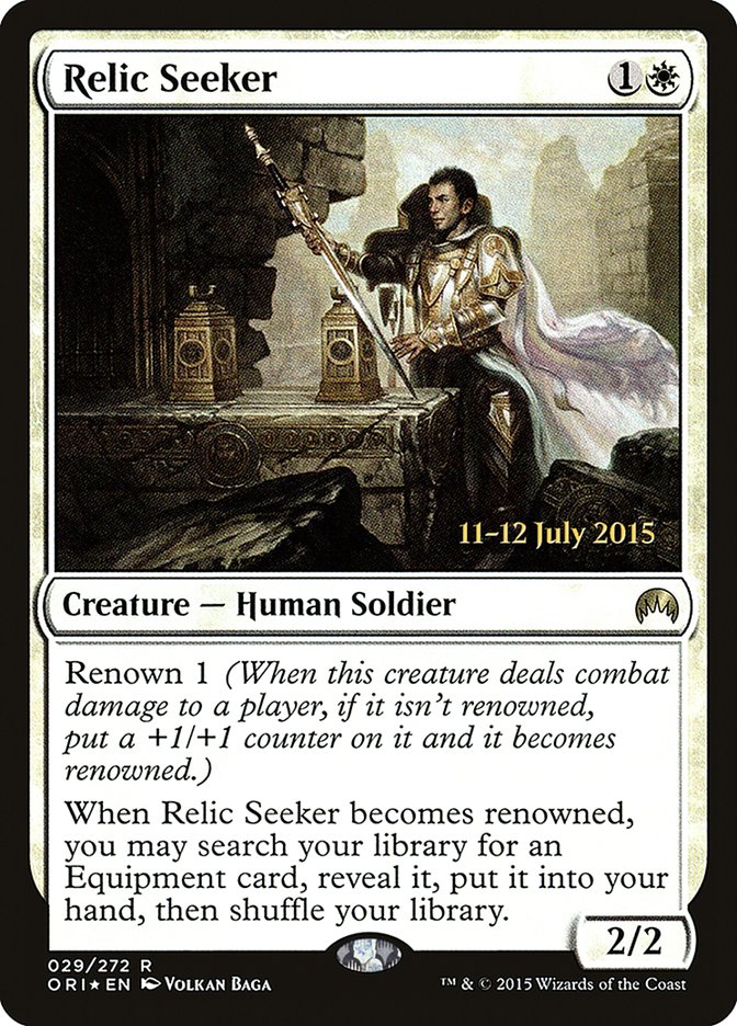 Relic Seeker [Magic Origins Prerelease Promos] | Exor Games Truro