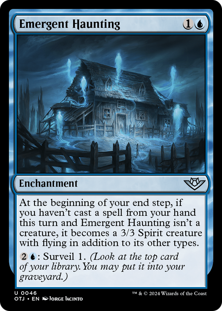 Emergent Haunting [Outlaws of Thunder Junction] | Exor Games Truro