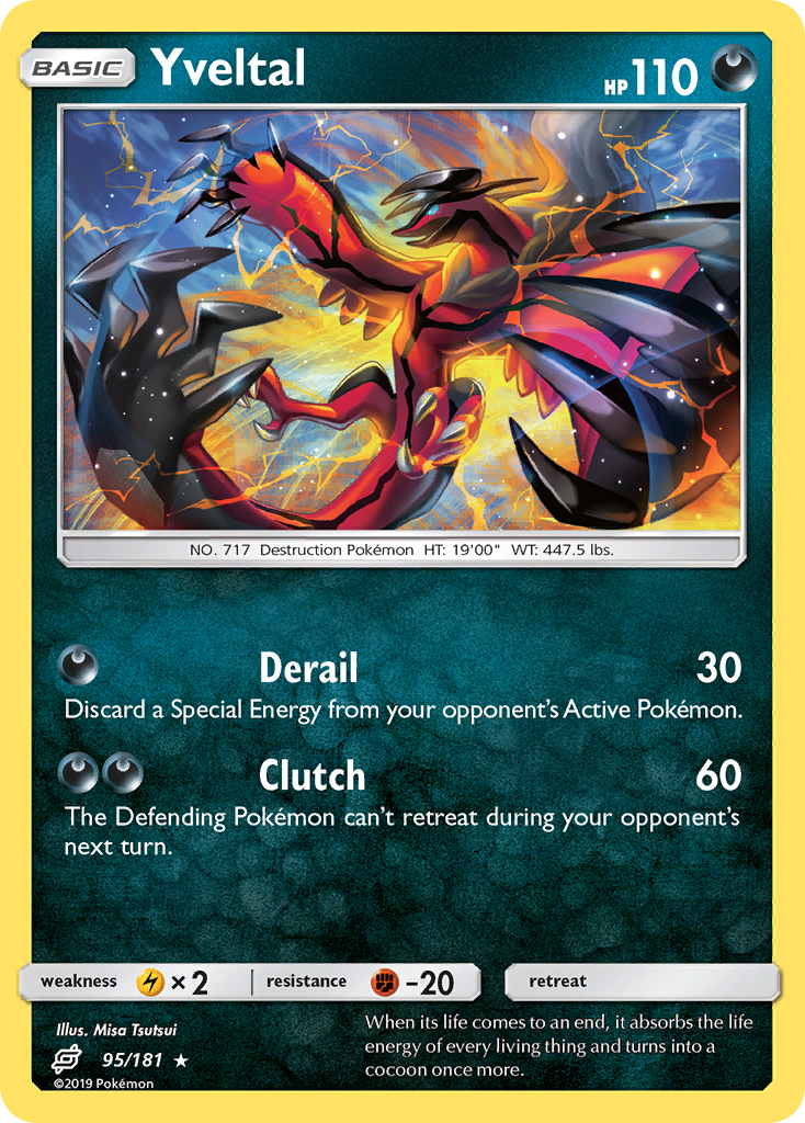 Yveltal (95/181) [Sun & Moon: Team Up] | Exor Games Truro
