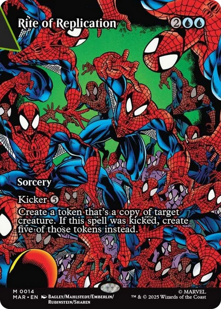 Rite of Replication (Borderless) [Marvel's Spider-Man: Eternal-Legal] | Exor Games Truro