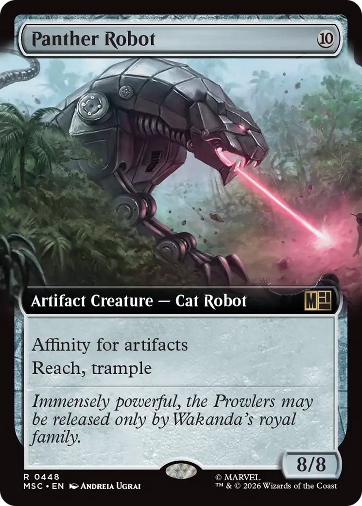 Panther Robot (Extended Art) [Marvel Super Heroes Commander] | Exor Games Truro