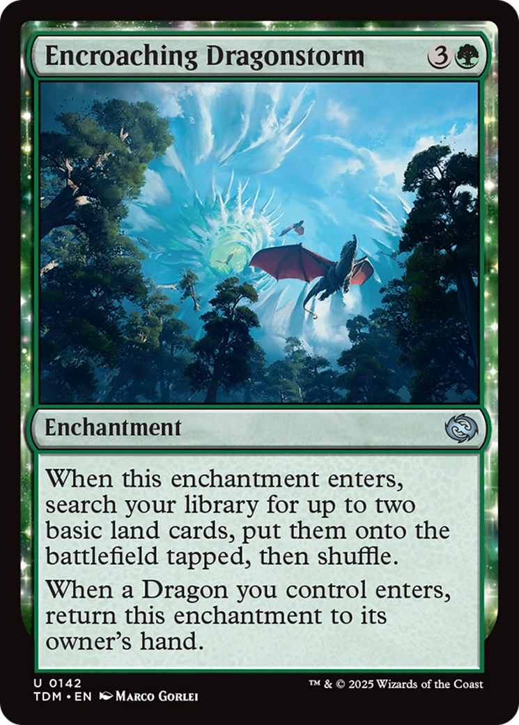 Encroaching Dragonstorm [Tarkir: Dragonstorm] | Exor Games Truro
