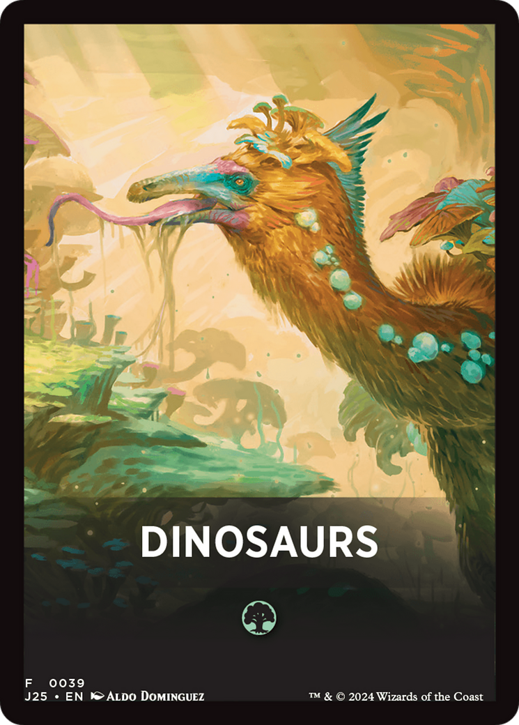 Dinosaurs Theme Card [Foundations Jumpstart Front Cards] | Exor Games Truro