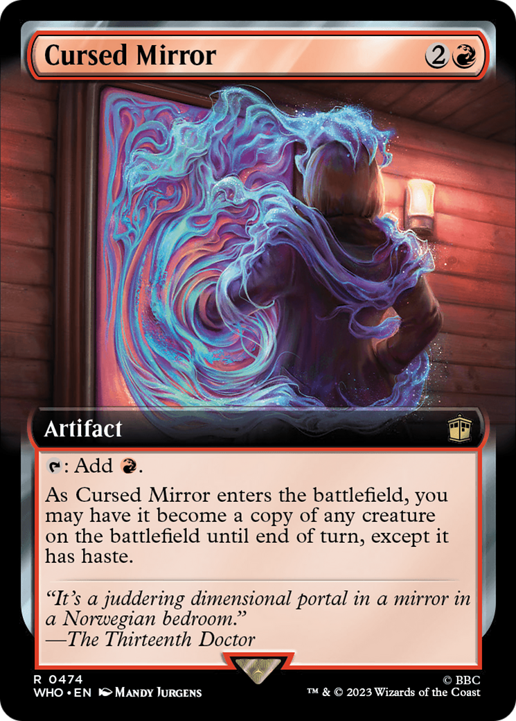 Cursed Mirror (Extended Art) [Doctor Who] | Exor Games Truro