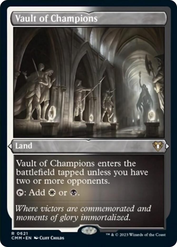 Vault of Champions (Foil Etched) [Commander Masters] | Exor Games Truro