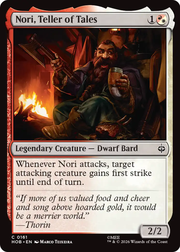 Nori, Teller of Tales [The Hobbit] | Exor Games Truro