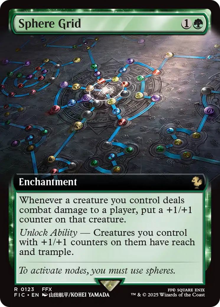 Sphere Grid (Extended Art) [FINAL FANTASY Commander] | Exor Games Truro