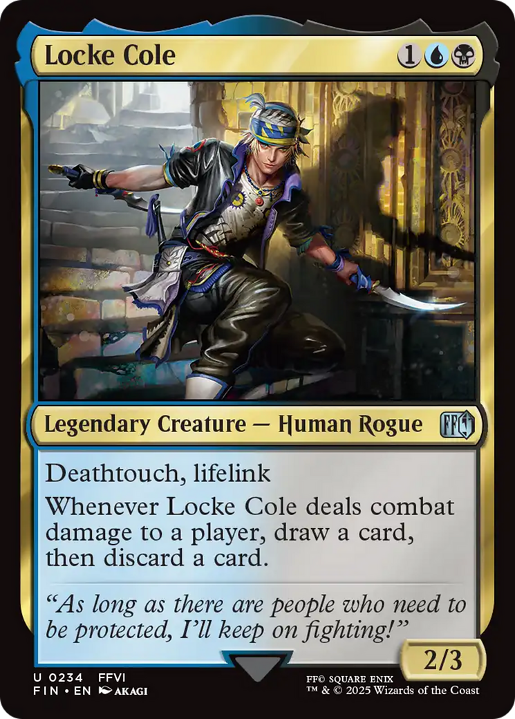 Locke Cole [FINAL FANTASY] | Exor Games Truro