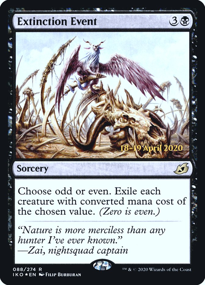 Extinction Event [Ikoria: Lair of Behemoths Prerelease Promos] | Exor Games Truro