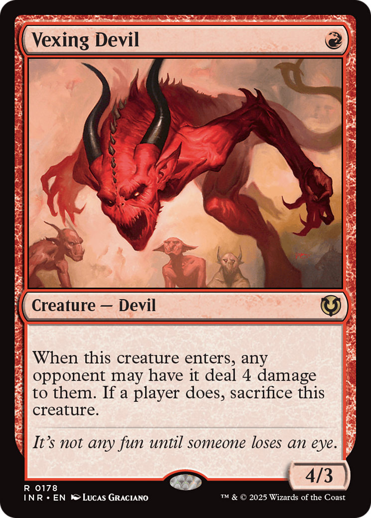 Vexing Devil [Innistrad Remastered] | Exor Games Truro
