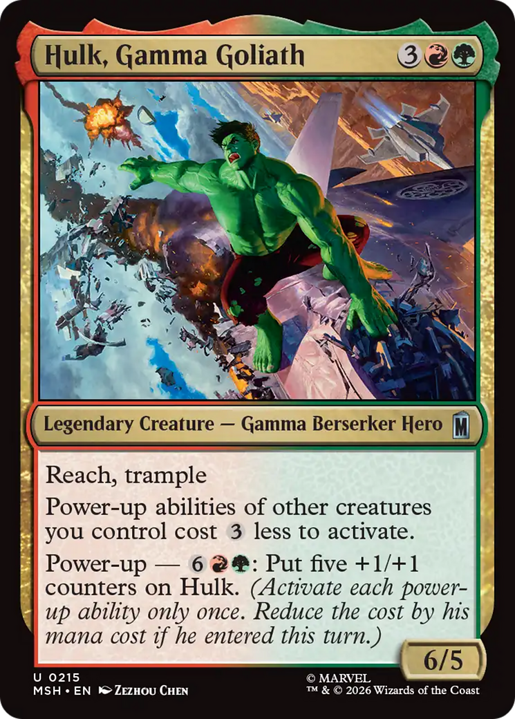 Hulk, Gamma Goliath [Marvel Super Heroes] | Exor Games Truro