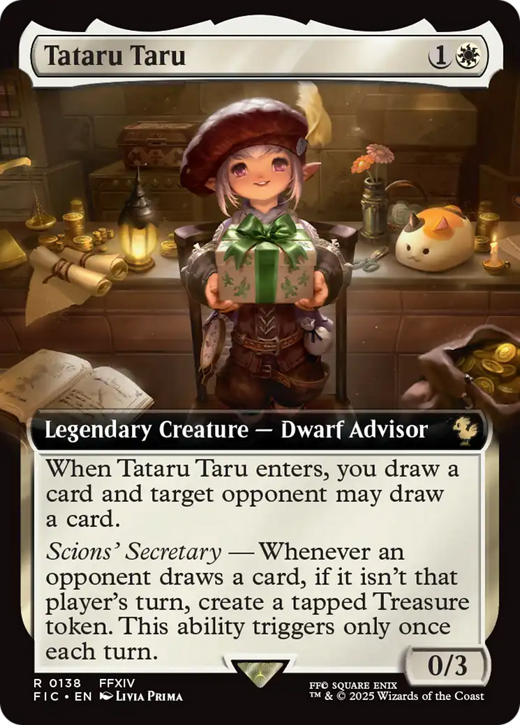 Tataru Taru (Extended Art) [FINAL FANTASY Commander] | Exor Games Truro